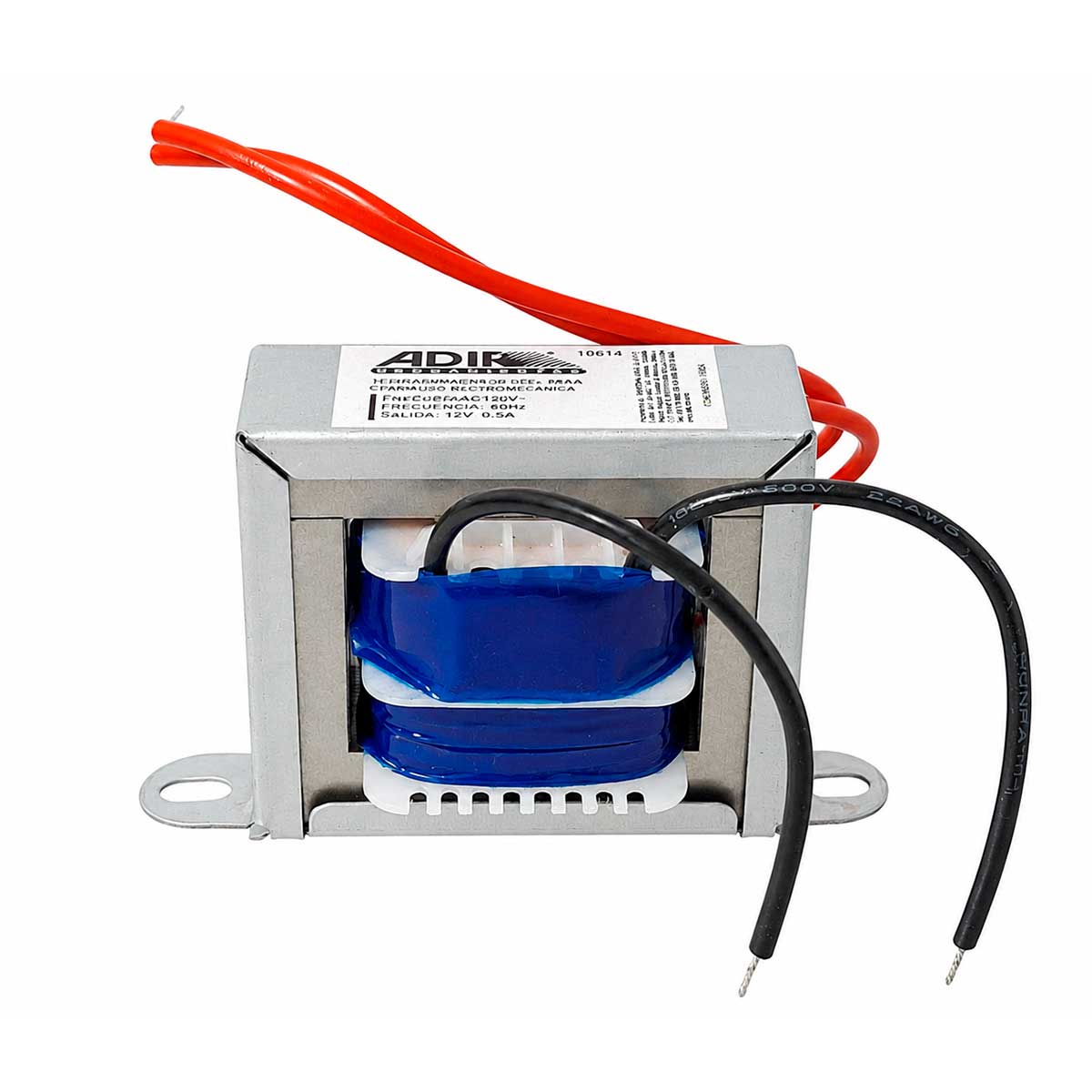 Transformador de 12V para cerradura electromecánica 10516 Adir