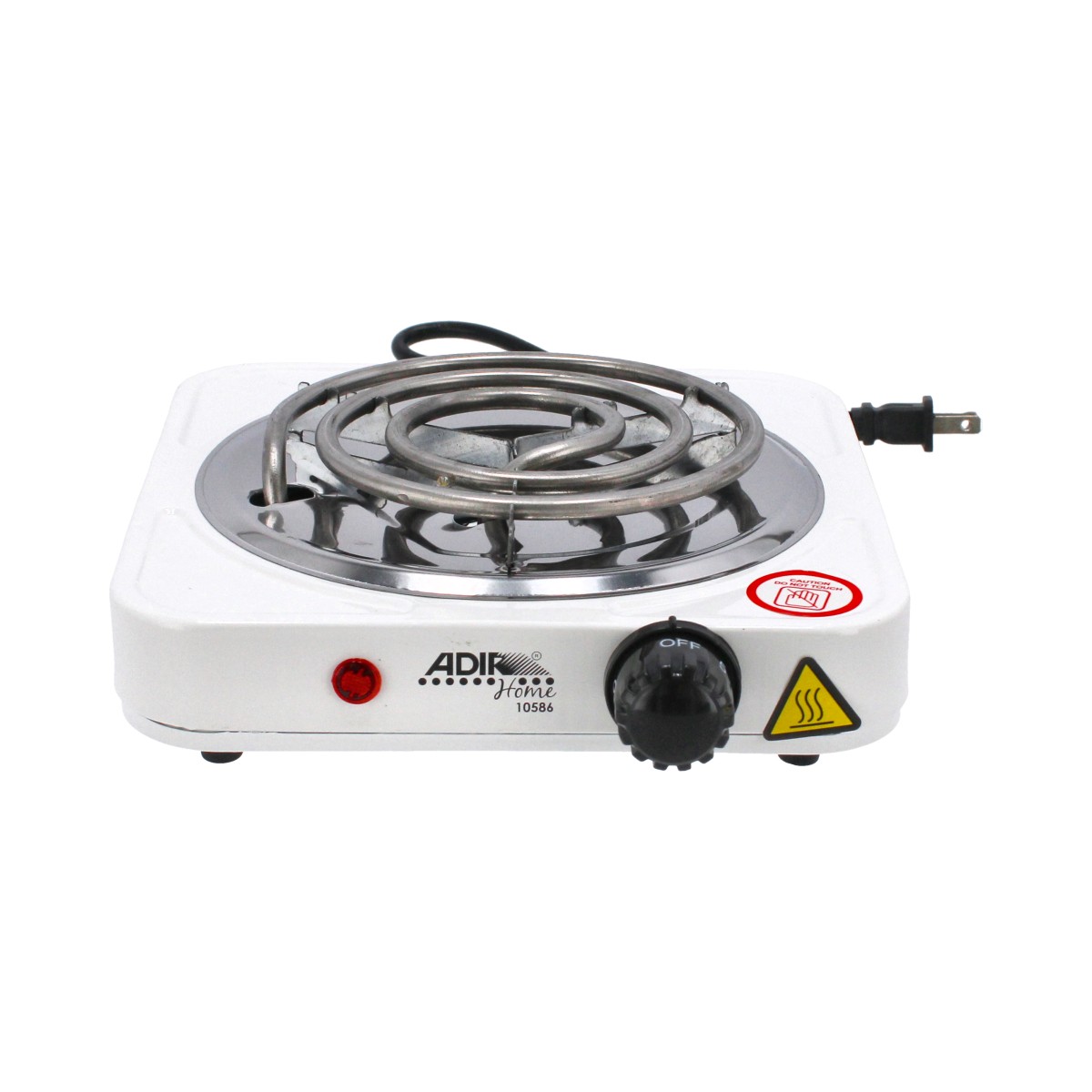 Parrilla eléctrica de 1 quemador de resistencia 10586 Adir