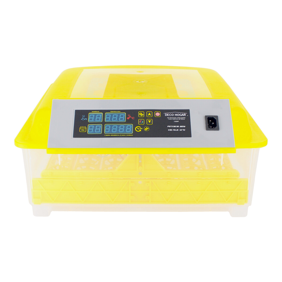 Incubadora inteligente para 48 huevos 10589 DECO HOGAR