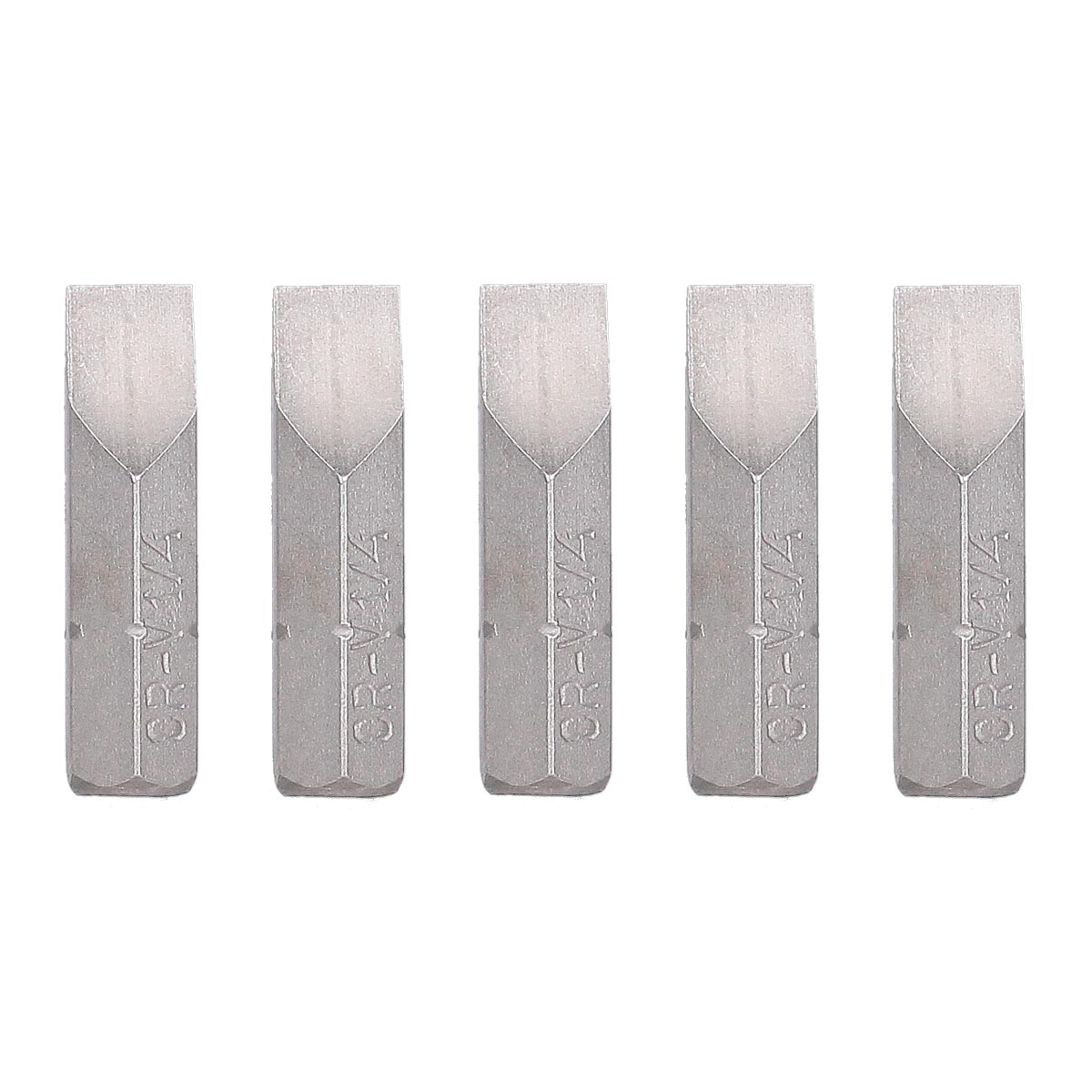 Juego de 5 puntas 1/4" Planas 1" 10608 Adir 