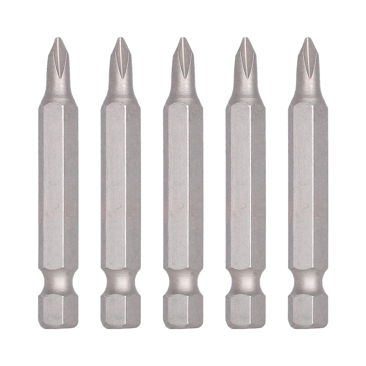 Juego de 5 puntas PH0 Phillips 2" 10609 Adir 