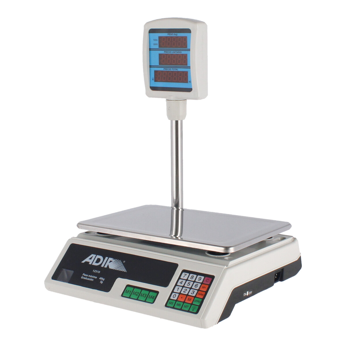 Báscula digital de 40 kg con torreta 12310 Adir