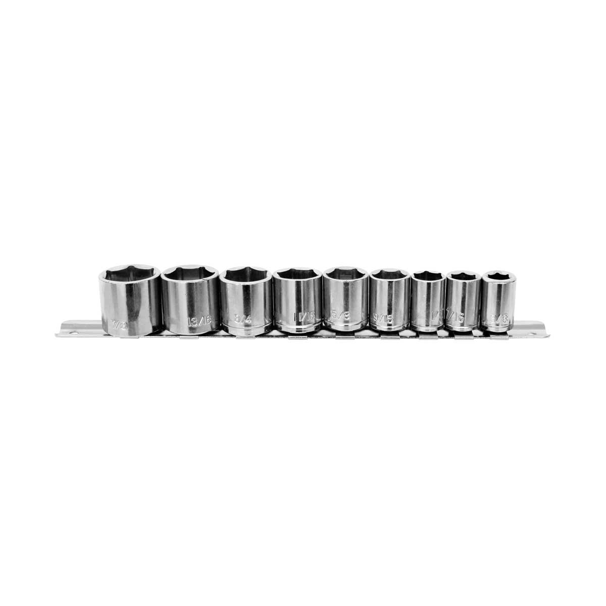 Juego de 8 dados hexagonales estandar 1/2" 1248 Adir