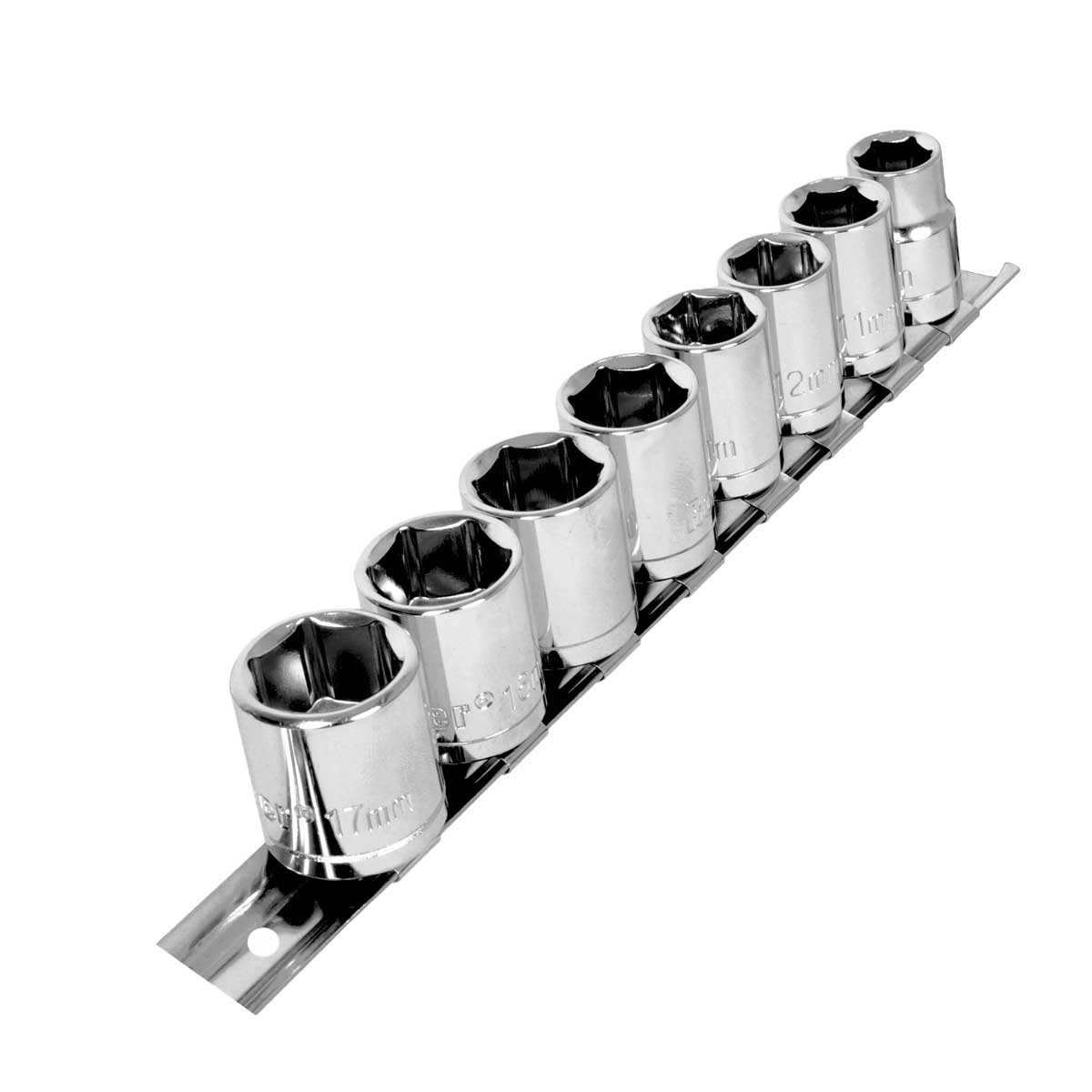 Juego de 8 dados hexagonales milimétricos 1/2" 1249 Adir