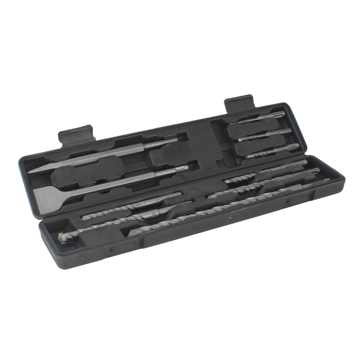 Juego de brocas y cinceles SDS PLUS 10 piezas 12564 Adir