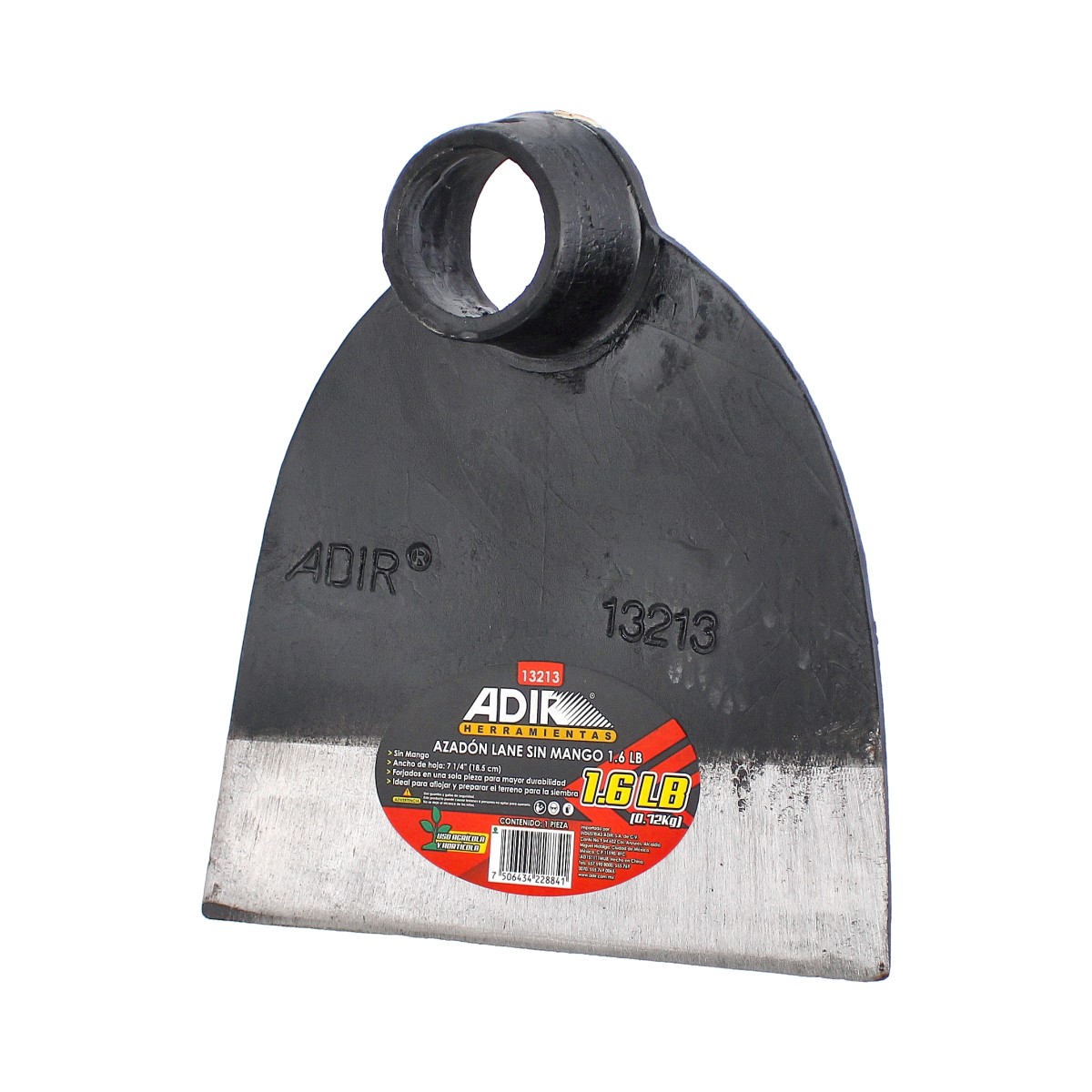 Azadón sin mango 1.6 Lb 13213 Adir