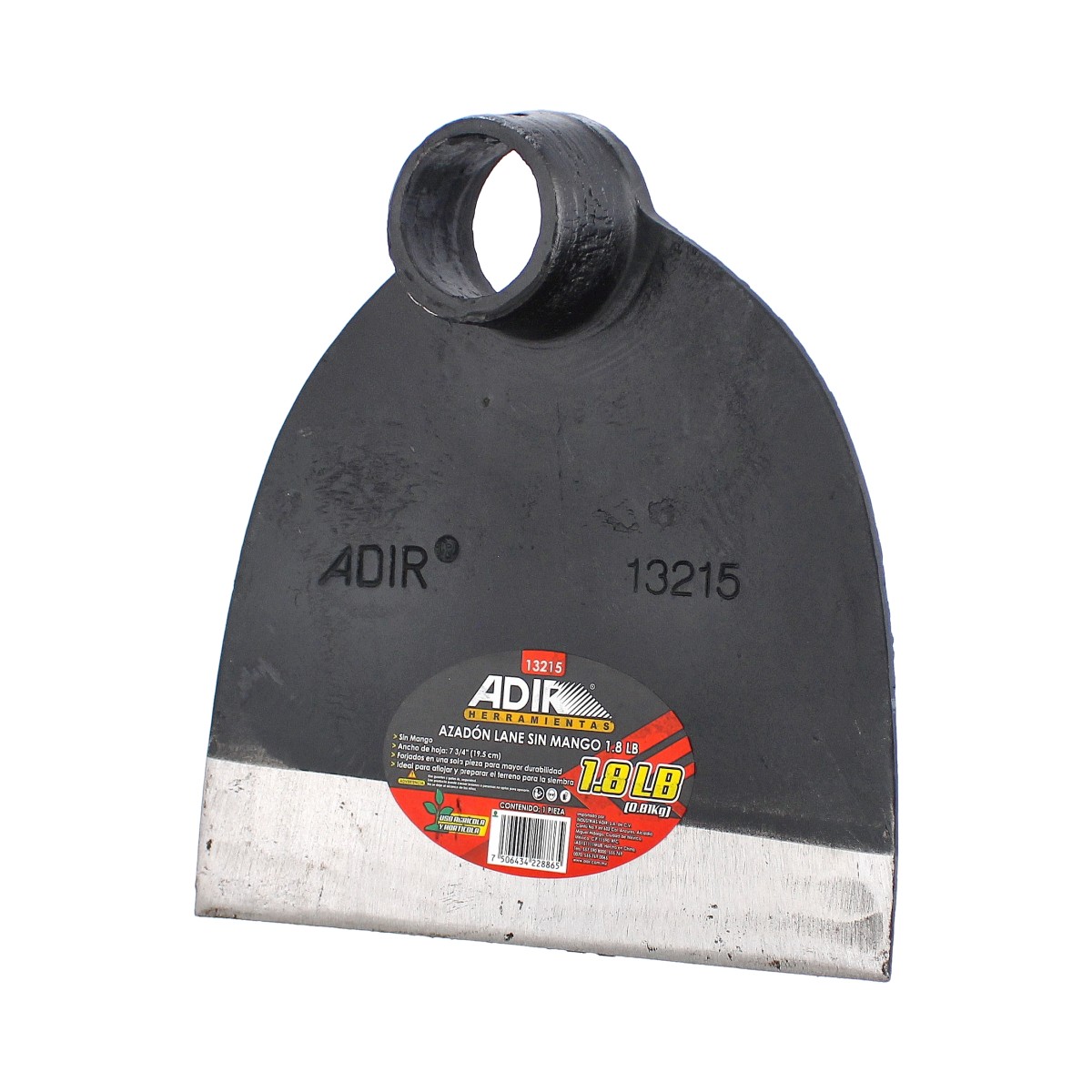 Azadón sin mango 1.8 Lb 13215 Adir