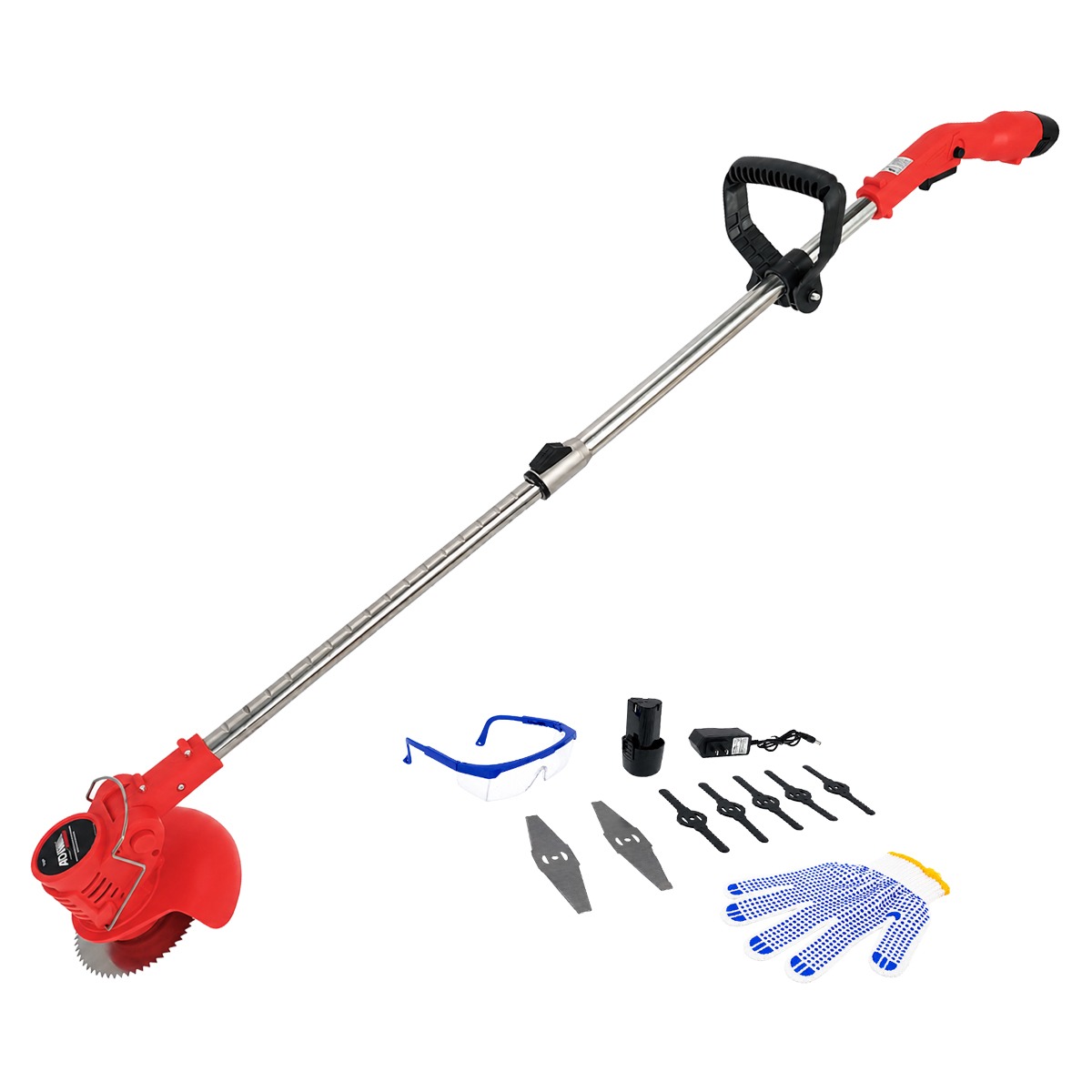 Desbrozadora inalámbrica 450 W con accesorios 13239 Adir
