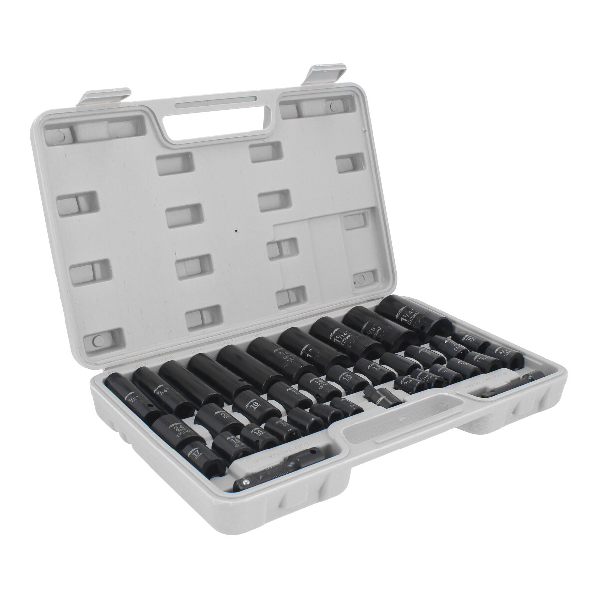 Juego de dados de impacto 38 piezas 15215 Adir