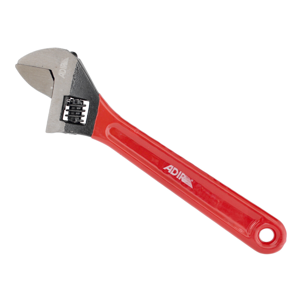 Llave ajustable (perico) pavonada con mango de vinil 10" 15426 Adir