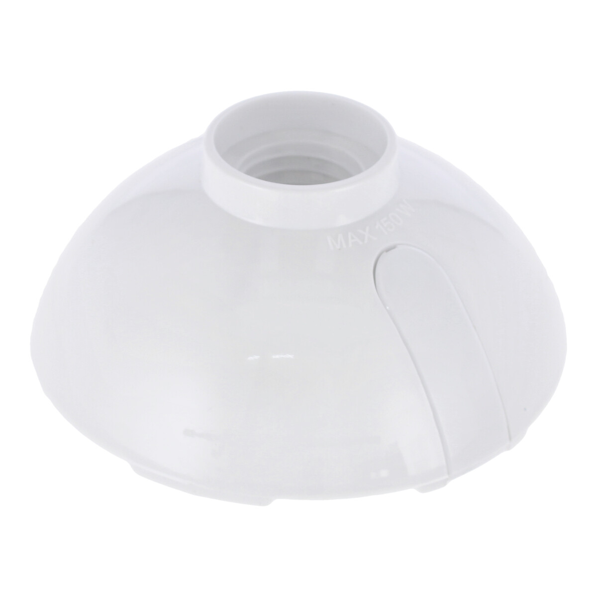 Socket redondo blanco de plástico 15916 Adir
