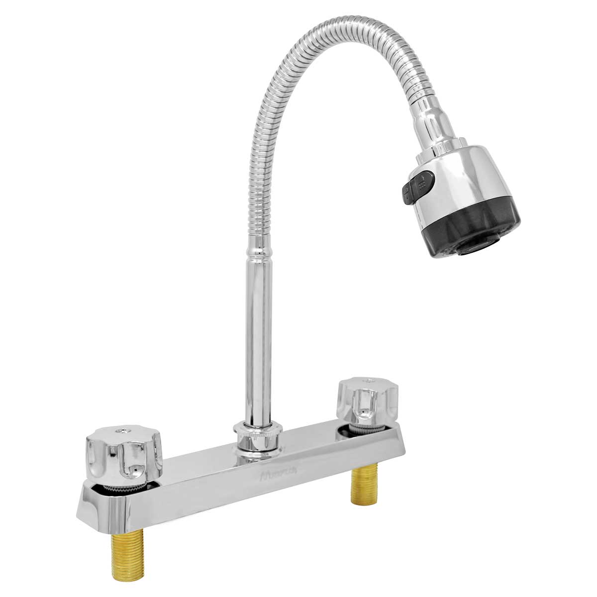 Mezcladora 8" para fregadero cuello flexible 16014 Maxflu