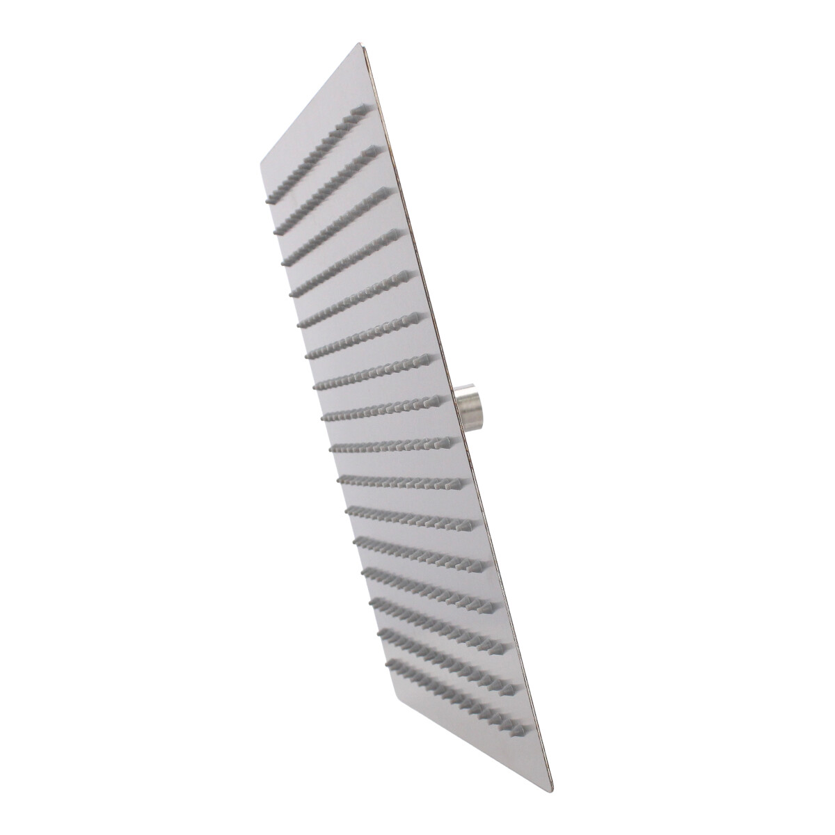 Regadera metálica cuadrada 12" satín semi mate 16106 Maxflu