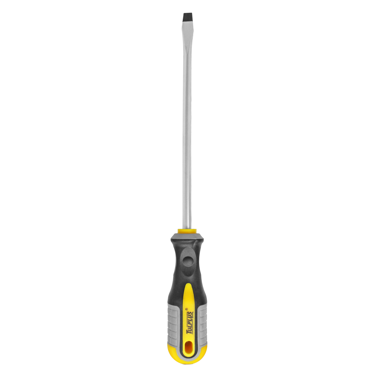 Desarmador punta plana con mango confort grip 3/8" x 8" 3708 Tulplus 