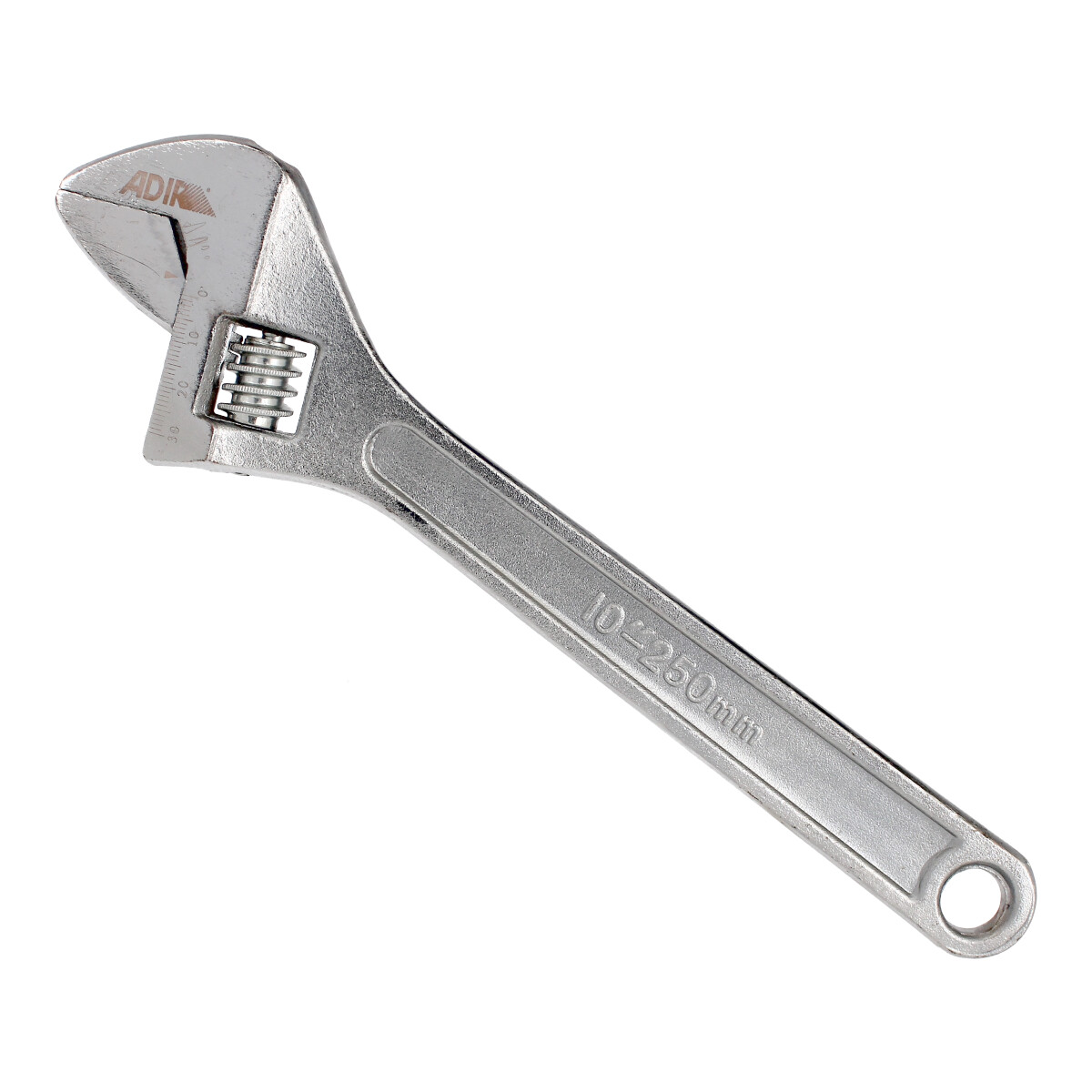 Llave ajustable cromada (perico) 10" 471 Adir