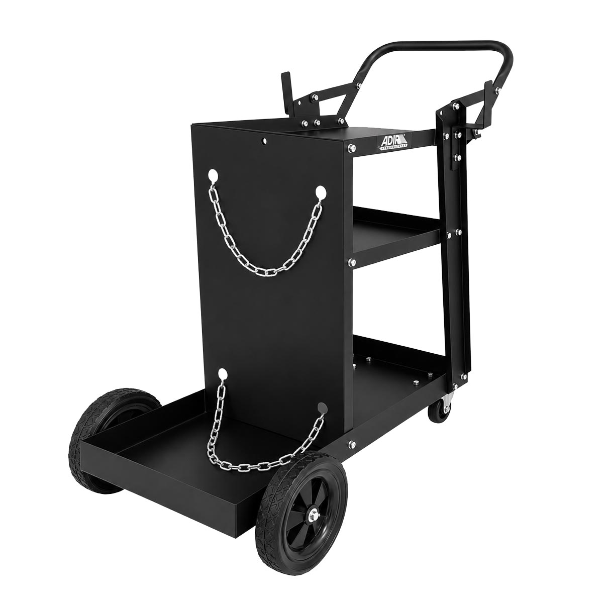 Carrito para soldadora con porta tanque de oxígeno 6739Adir