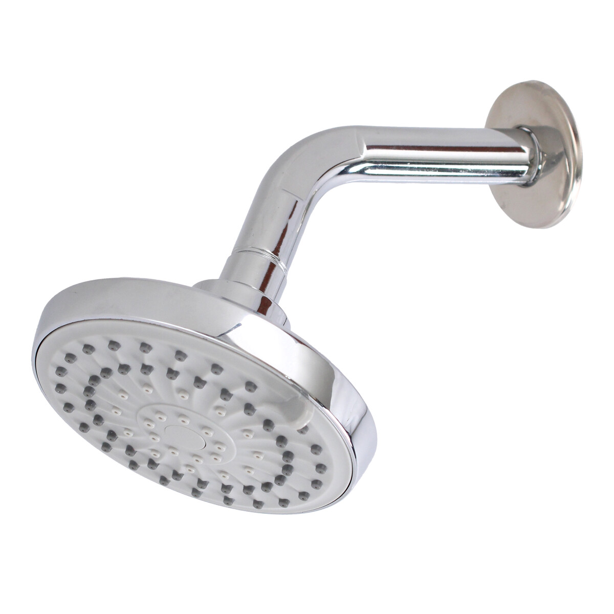 Regadera cabeza redonda 7.8" con 5 cambios de rocío 9213 Adir