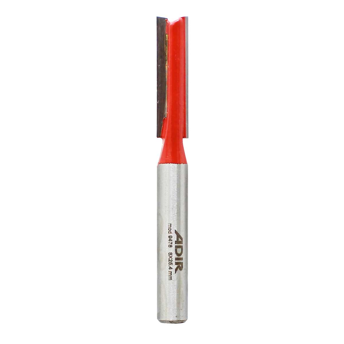 Broca para router recta doble filo 1/4" x 25.4 mm 9478 Adir