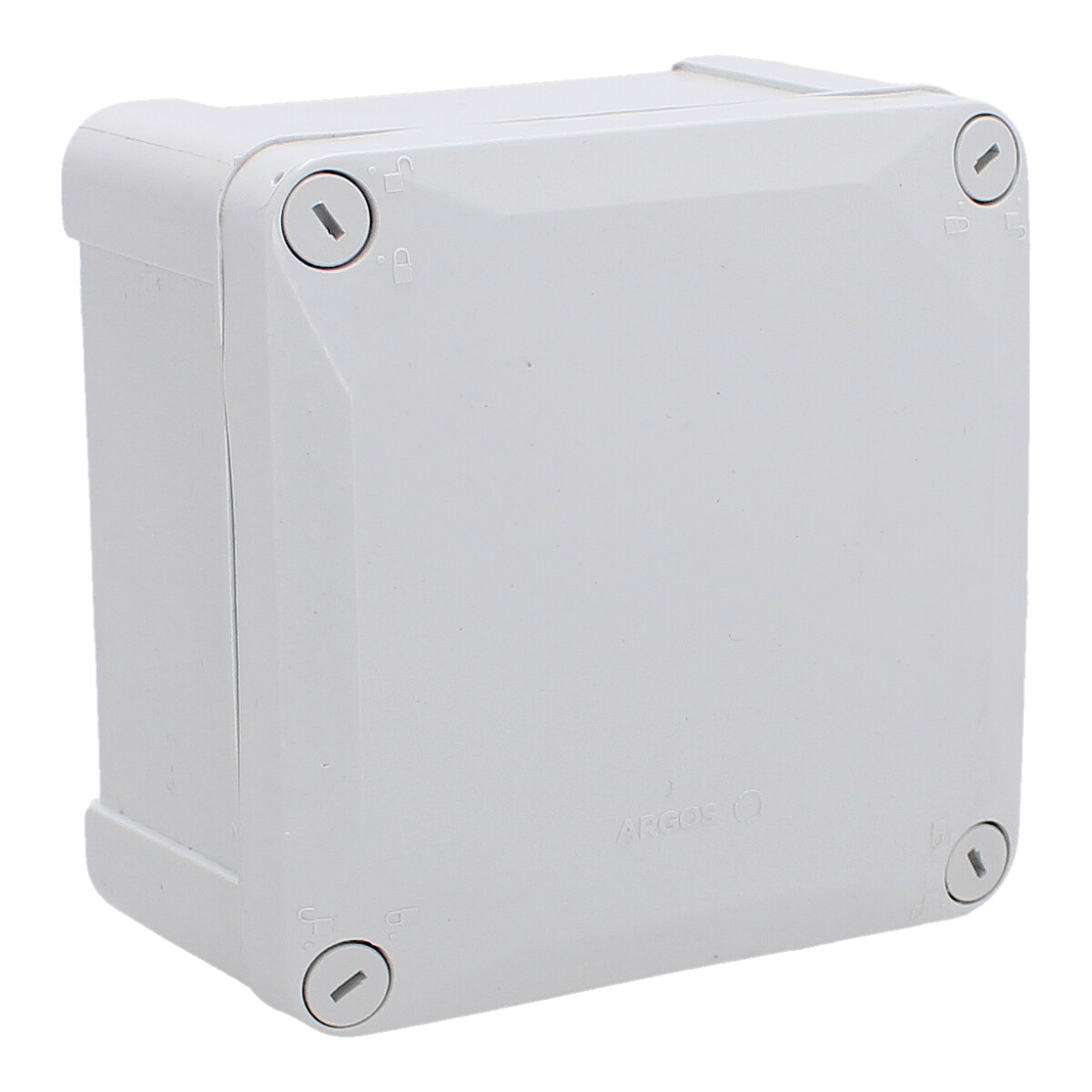 Caja estanca lisa hueso tornillo 100 x 100 x 55 mm CE101055LH ARGOS
