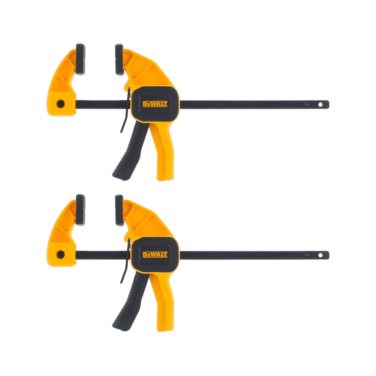 Juego de prensas sargento de ajuste rápido 4.5" de 35 libras DWHT83148 DeWalt