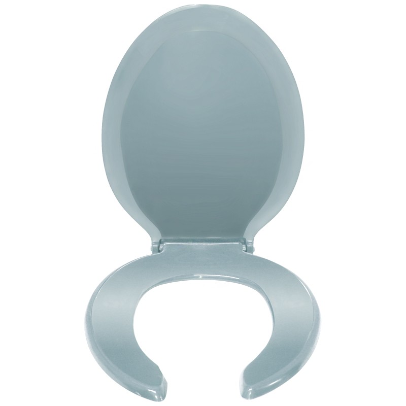 Asiento para baño alargado azul holanda