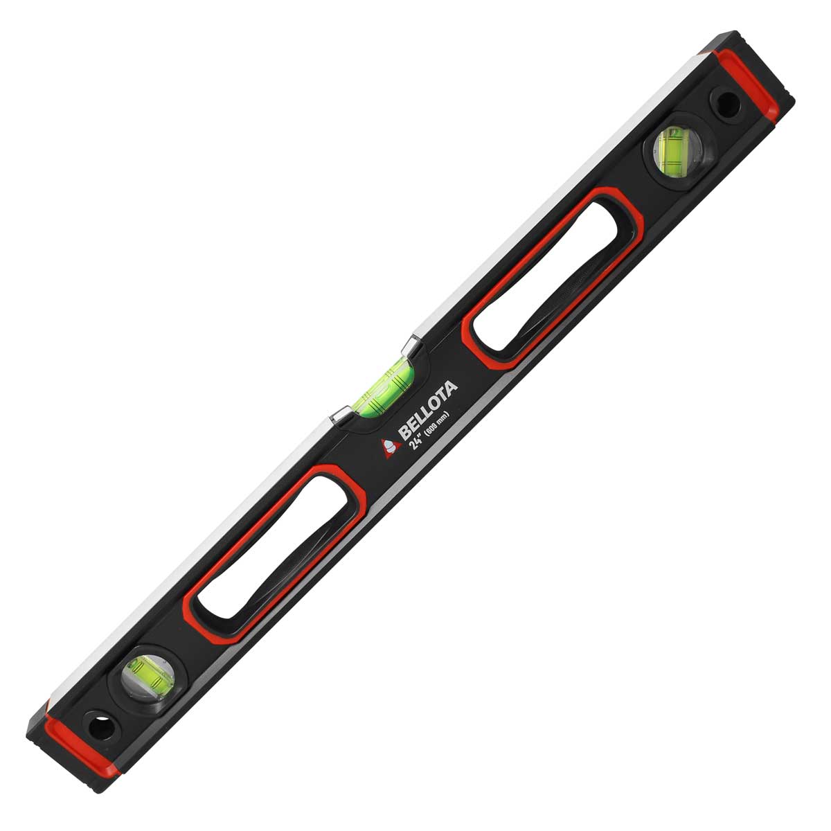 Nivel de aluminio reforzado 24" 7SPLEV24PR Bellota