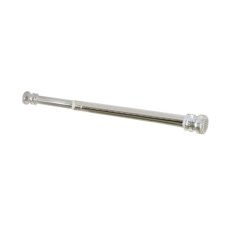 Barra ajustable cromo para baño 1" Novacort