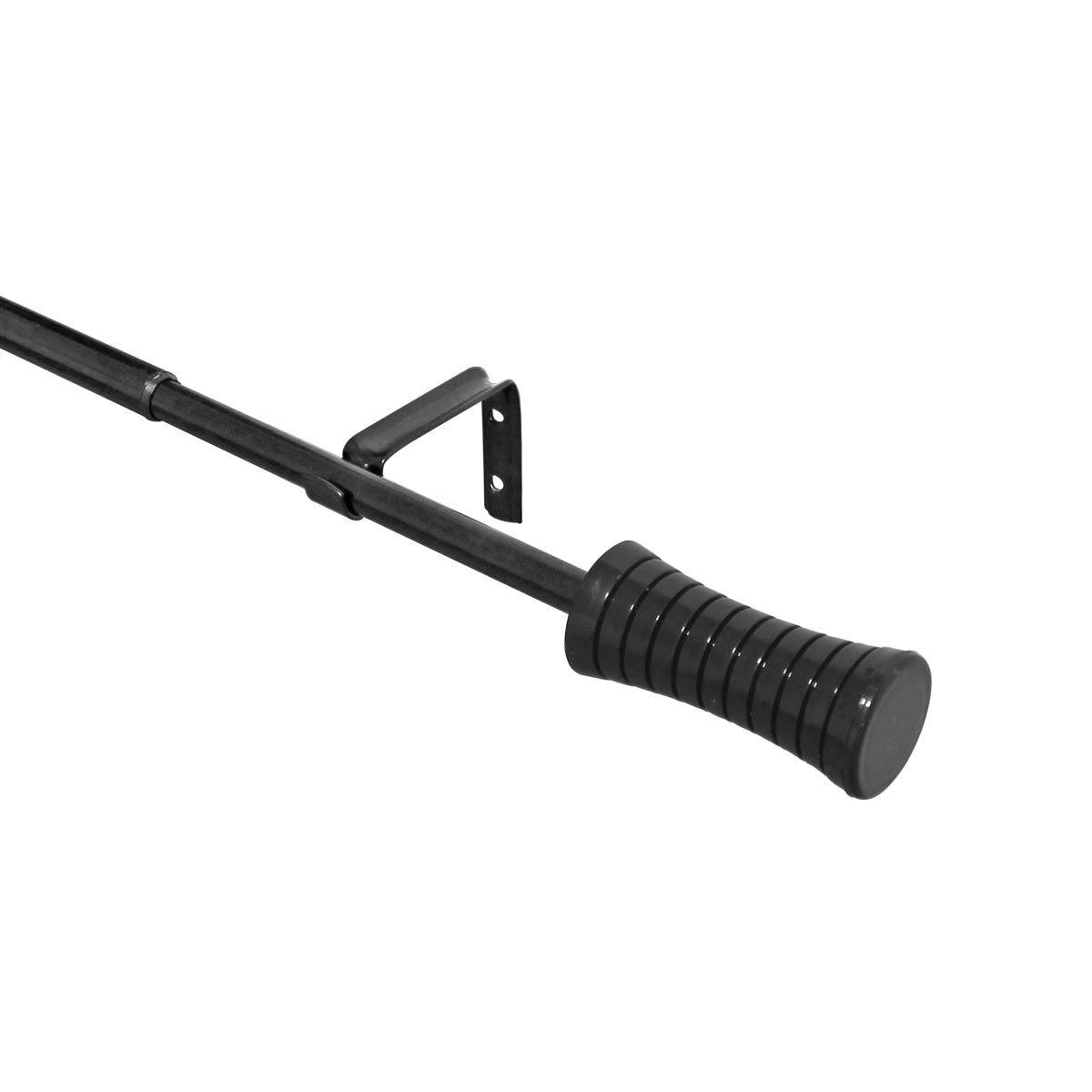 Cortinero ajustable grande negro Alteza Novacort