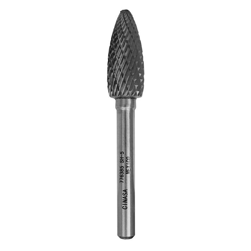 Lima rotativa flama forma "H" 1/2" x 1-1/4" x 1/4" 776385 Cinasa