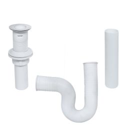 Céspol completo para lavabo blanco 001-25 Albatros