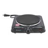 Parrilla eléctrica negra de 1 quemador tipo disco SW-42409 Fumetax