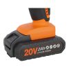 Rotomartillo de 1/2" inalámbrico 20 V SW-92001 Fumetax