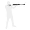 Rifle deportivo calibre 5.5 Gladiador Negro MSJ-GLA Mendoza