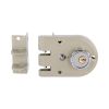 Cerradura de sobreponer para puertas corredizas izquierda 625-DC / SI Austral