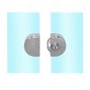 Cerradura de gancho doble Llave / Mariposa con contra a vidrio 826-03 Axcent