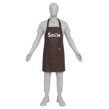 Delantal impermeable café Smile