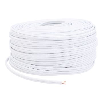 Cable eléctrico POT/DUPLEX calibre 18 blanco 10251 Adir