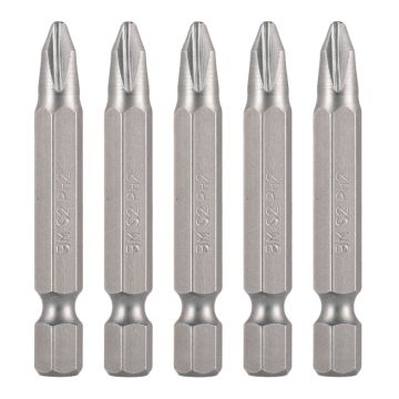 Juego de 5 puntas PH2 Phillips 2" 10611 Adir 