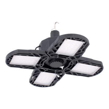 Lámpara solar recargable de emergencia tipo ventilador con 4 paneles 5 W 10730 Adir