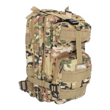 Mochila táctica multipropósito 25 litros Camuflaje 10852 Adir