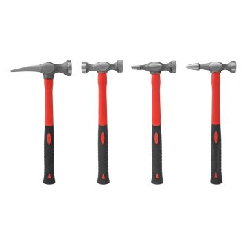 Kit de 4 martillos para hojalatero y laminero 11854 Adir