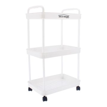 Carrito organizador multiusos blanco 12127 Adir
