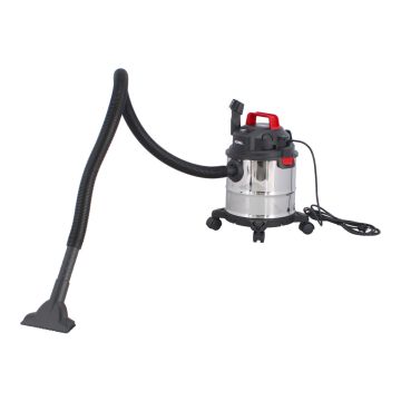 Aspiradora de acero inoxidable para sólidos y líquidos 15 litros 12364 Adir