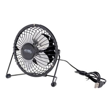 Mini ventilador USB 4" 12391 Adir