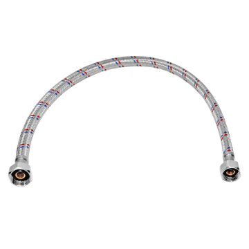 Manguera flexible para lavabo 1/2" x 1/2" de 40 cm 1321 Adir