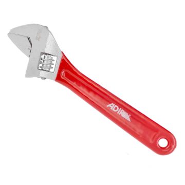 Llave ajustable (perico) con mango de vinil 8" 15421 Adir