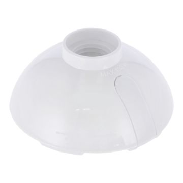 Socket redondo blanco de plástico 15916 Adir