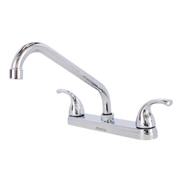 Mezcladora 8" para fregadero cromo 16042 Maxflu