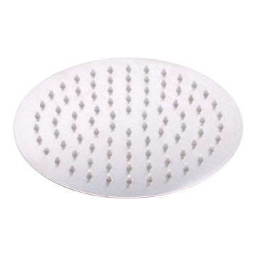 Regadera metálica redonda 8" Satin semi mate 16107 Maxflu