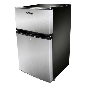 Frigobar 90 litros plateado 17005 Silver Master